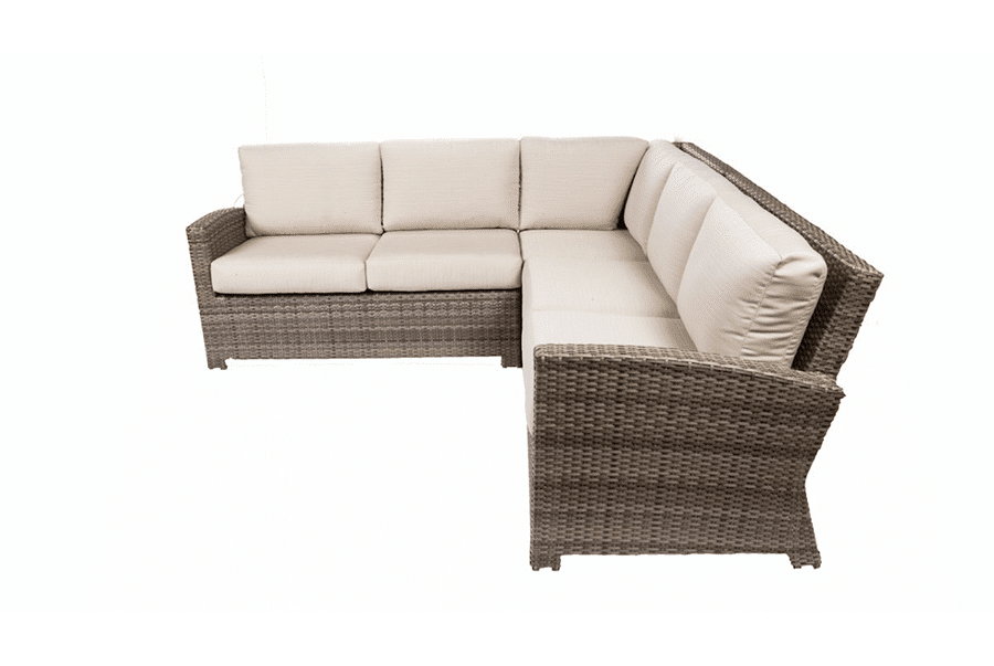 SECTIONAL IN WILLOW — Beach House Patio Furniture
