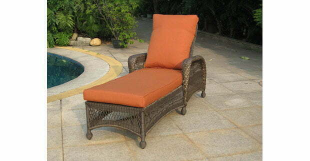 Grand Cypress Collection - Chaise Lounge 33" x 73" x 42"