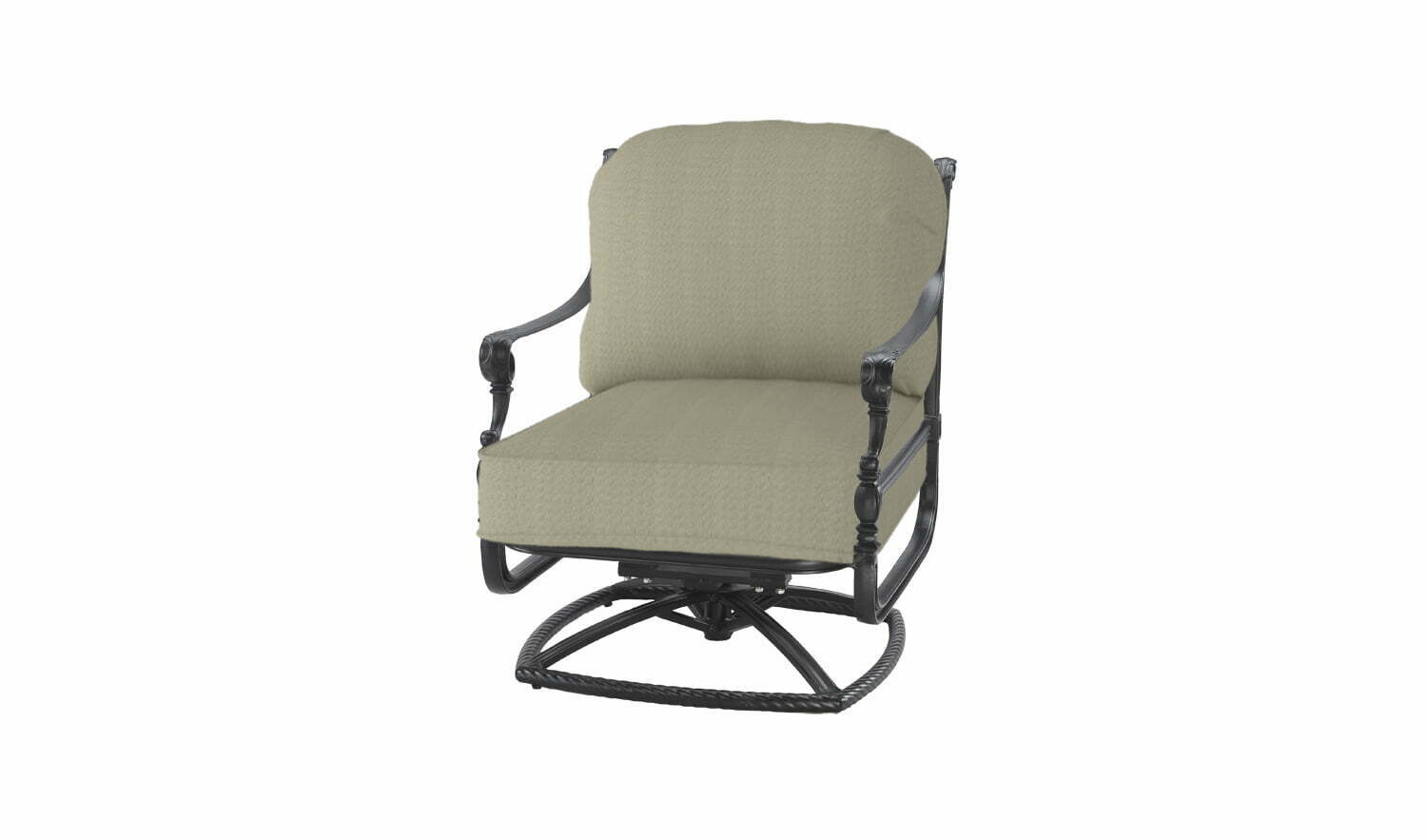 Swivel Rocking Lounge Chair 1 — Beach House Patio Furniture