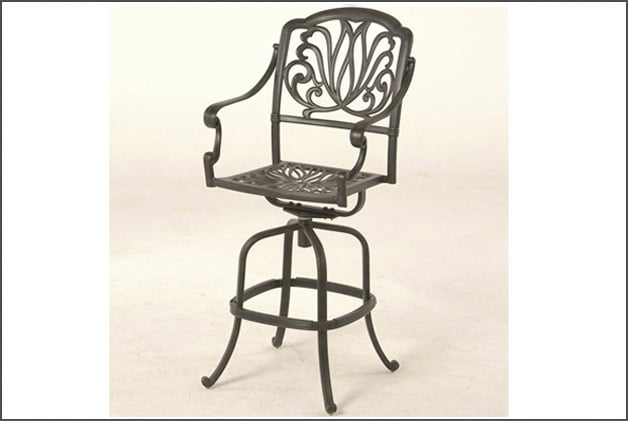 Biscayne Collection - Swivel Bar Dining Chair 24" x 25" x 50"