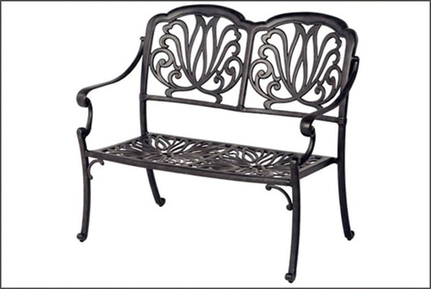 Biscayne Collection - Bench (cushion optional) 43" x 22" x 36"