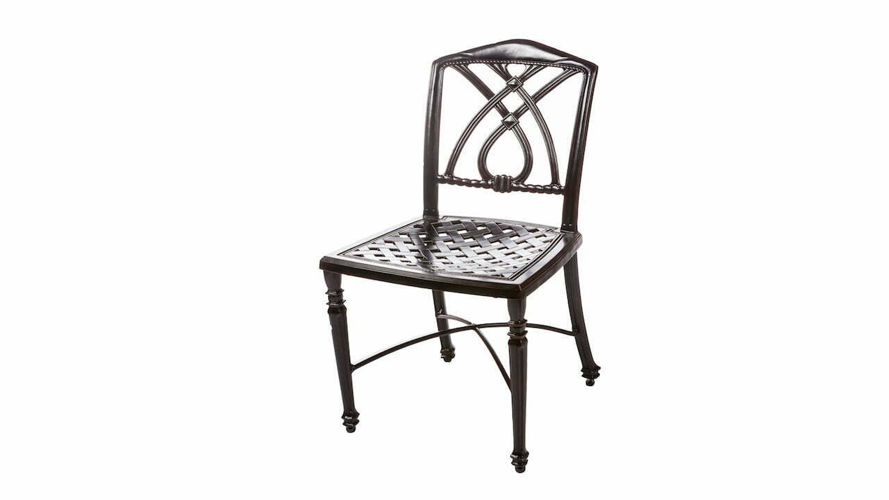 Armless Cafe Chair 20" x 23" x 35"