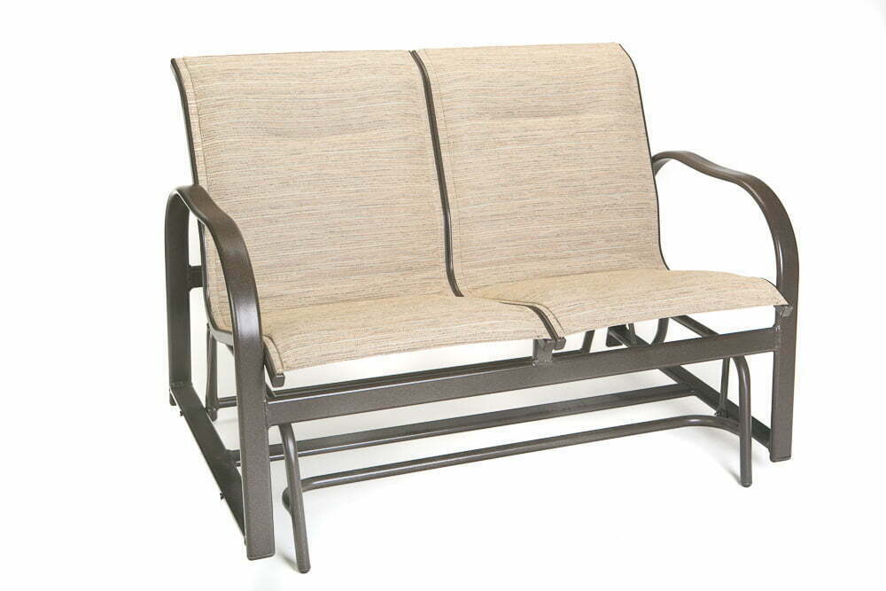 Aluminum Kona Double Glider 48" x 29" x 34" -padded
