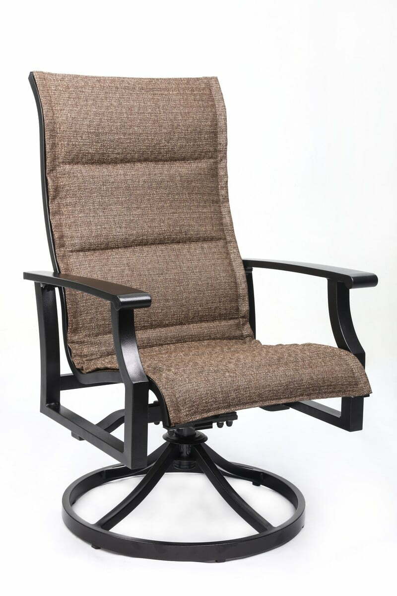 Newport Wicker Sling Dining Chair 26" x 32" x 42"