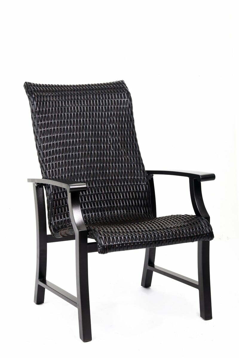 Wicker SLing DIning Chair — Beach House Patio Furniture