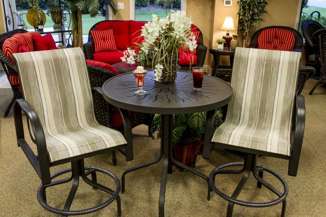 Aluminum Collection - Counter Kona Bar Set