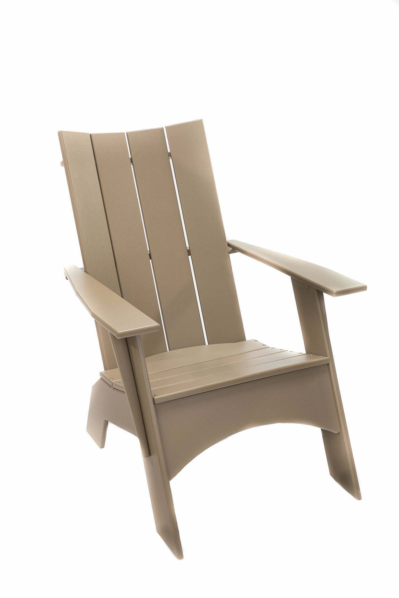 Hampton Adirondack Chair Weatherwood — Beach House Patio Furniture