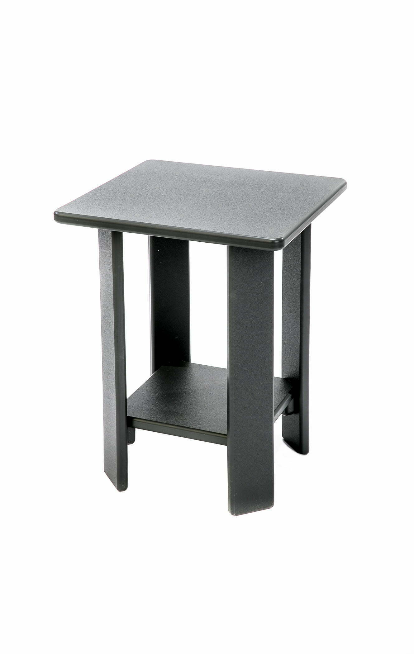 Hampton Square End Table Charcoal — Beach House Patio Furniture