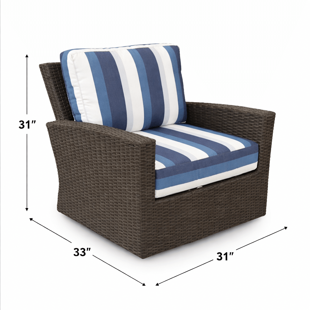Bonita Swivel Chair outdoor patio furniture