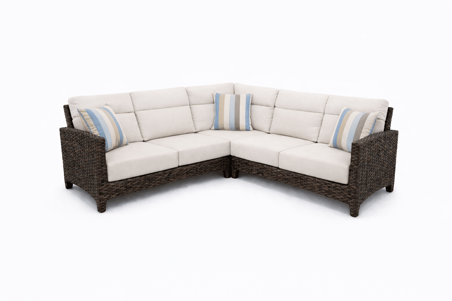 Grand Palm 5 Seat Sectional outdoor patio furniture