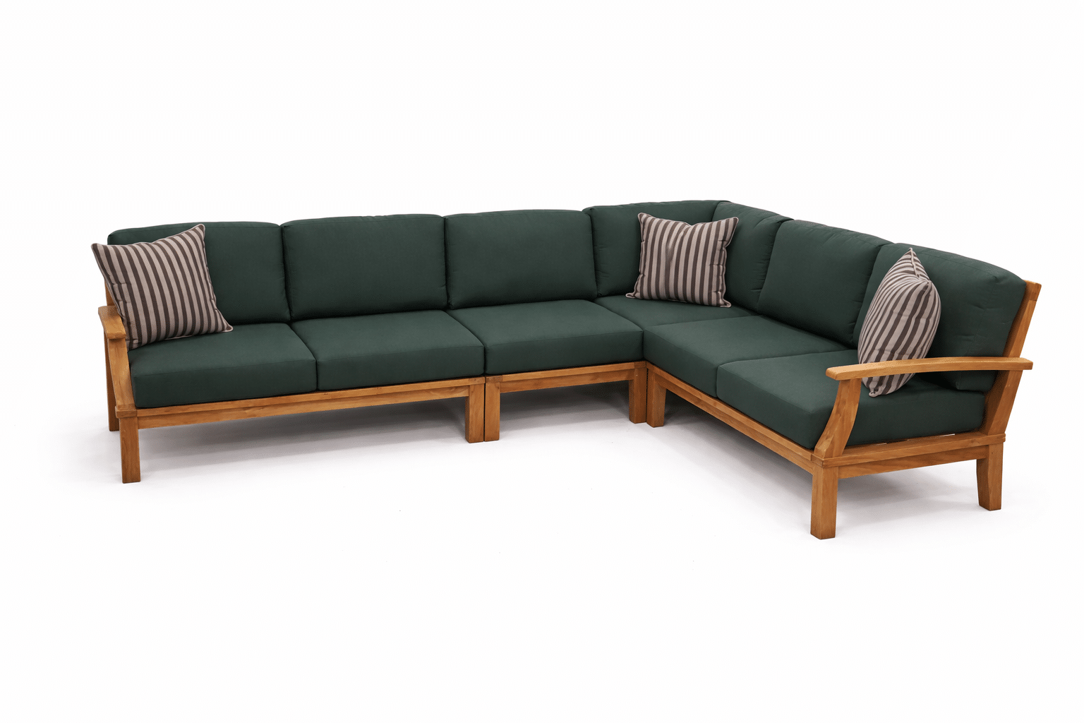 Teak 6 Seat Sectional, teak outdoor furniture